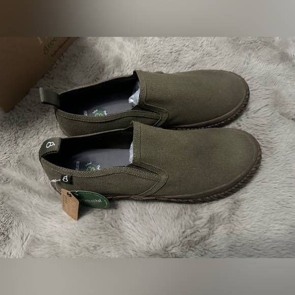 Nwt - HYBRID GREEN LABEL LIVELY SLIP-ONS MENS SIZE 12 US.WITH ECO ORTHOLITE - Picture 11 of 11